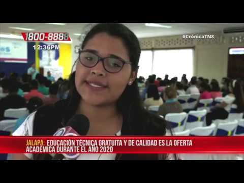 INATEC inició su año escolar 2020 en Jalapa - Nicaragua