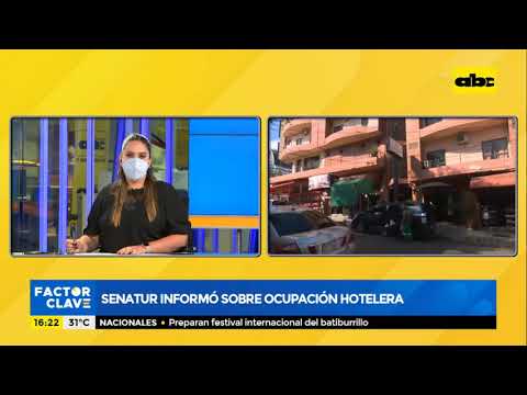 Senatur informó sobre ocupación hotelera