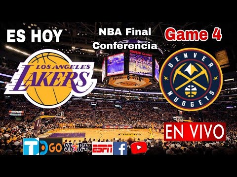 Donde ver Lakers vs. Nuggets en vivo, game 4 Final de Coferencia Oeste Playoffs NBA 2023