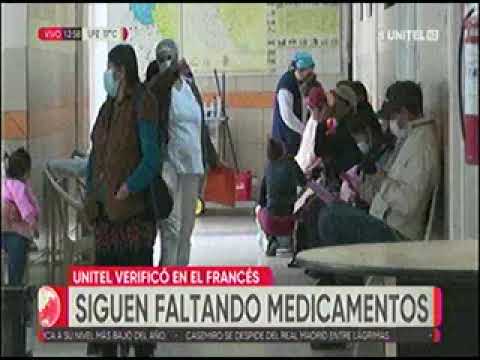 22082022 CONTINUAN FALTANDO MEDICAMENTOS EN EL HOSPITAL FRANCES RED UNITEL