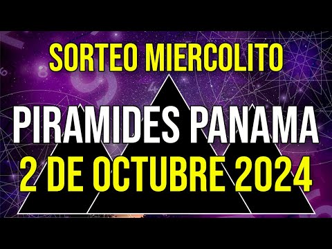 Pirámide Loteria Panamá para hoy Miércoles 2 de Octubre 2024 Lotería de Panamá