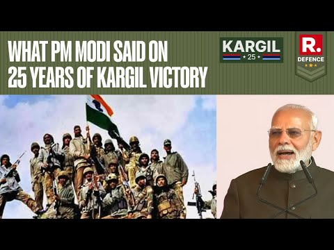 PM Modi Tears Into Pakistan: Enemy Will Get A Befitting Response | 25th Kargil Vijay Diwas