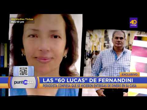 Las 60 lucas de Fernandini:Periodista da detalles de reuniones entre Sada Goray y Salatiel Marrufo