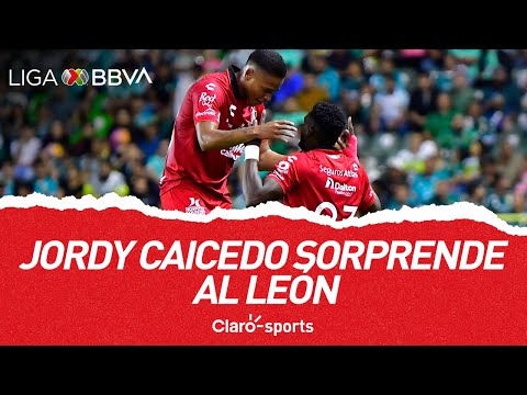 Jordy Caicedo sorprende al Leo?n y pone adelante al Atlas en el Nou Camp