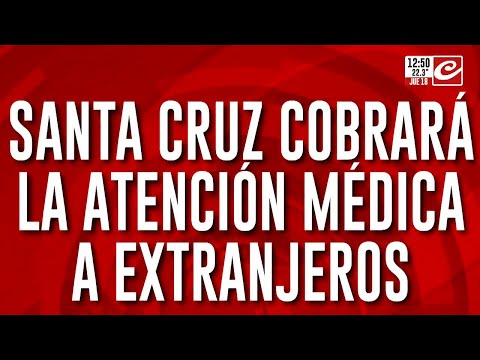 Santa Cruz cobrará la atención médica a extranjeros un 50% más caro