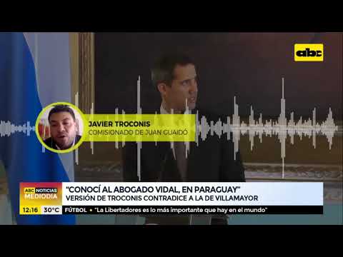 Versión de comisionado de Guaidó contradice a la de Villamayor