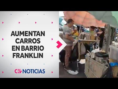 AUMENTAN CARROS AMBULANTES en Barrio Franklin: Venden alimentos sin cumplir normativa sanitaria