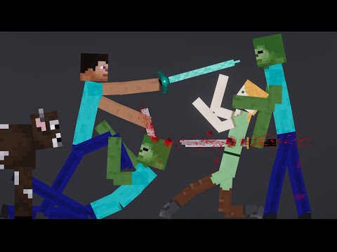 MinecraftCreaturesFightEach