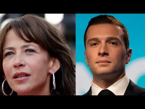 Sophie Marceau exulte après la défaite de Jordan Bardella