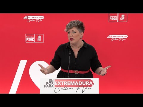 PSOE extremeño: A PP y Vox se le acaba el tiempo