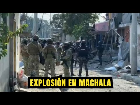 Explosión deja viviendas afectadas en la ciudad de Machala