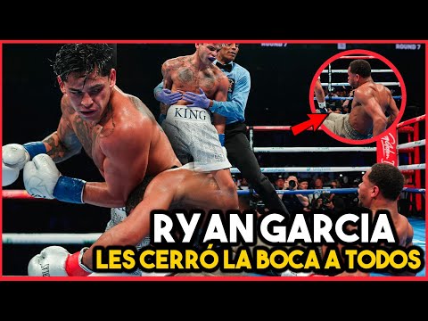 SORPRESA MUNDIAL! Ryan García le cerró la boca a TODOS y puso al borde del KO a Haney