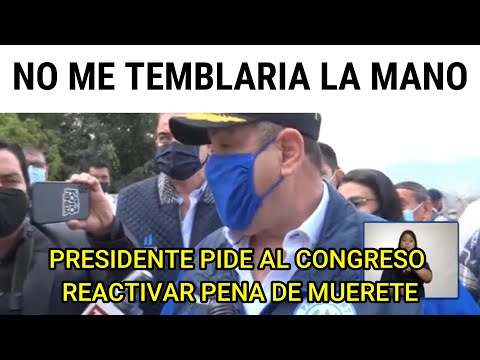 PRESIDENTE GIAMMATTEI | NO ME TEMBLARIA LA MANO PARA APLICAR LA PENA DE MUERTE