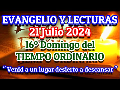 Evangelio de hoy Domingo 21 de Julio 2024 | Lecturas de hoy