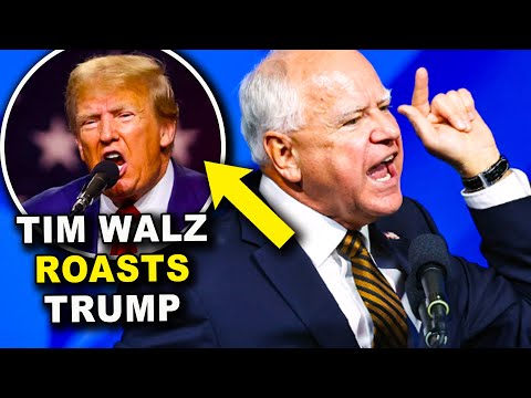 Tim Walz Gives Trump A Taste Of His Own Medicine During Rally