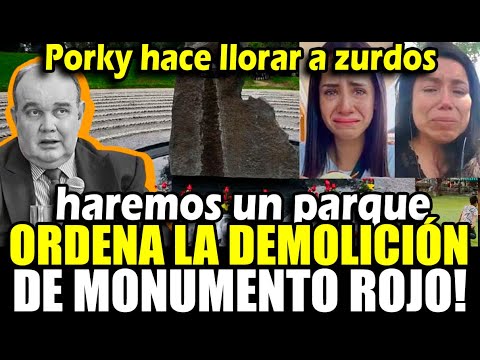 López Aliaga ordena demoler monumento terruco y Zurdos y la ministra salen a llorar y oponerse