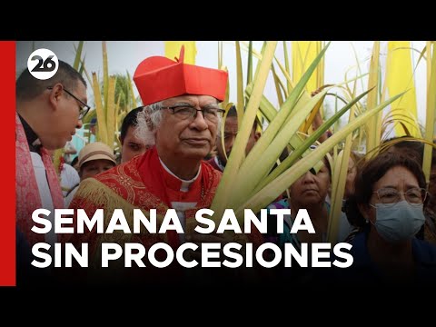 NICARAGUA | La Iglesia católica inicia Semana Santa sin procesiones en las calles