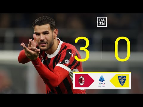 Milan vs Lecce (3-0) | Resumen y goles | Highlights Serie A