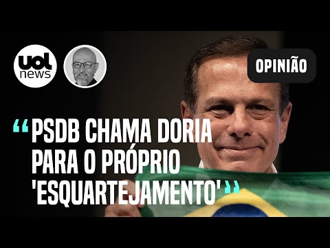 PSDB comete suicídio ao fazer esquartejamento político de João Doria, diz Josias de Souza