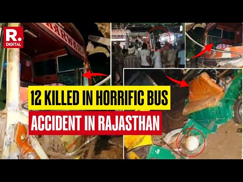 Sleeper Bus Collides With Tempo On National Highway In Dholpur, 12 Killed | Rajasthan News