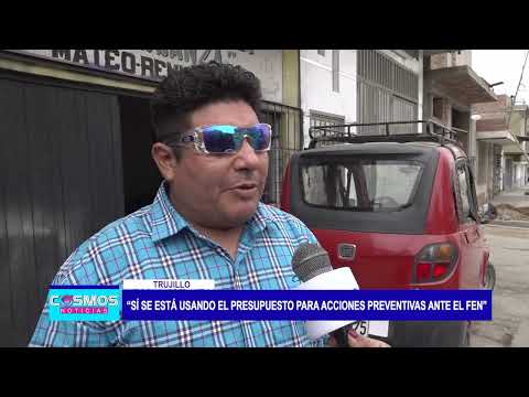 Trujillo: “Sí se está usando el presupuesto para acciones preventivas ante el FEN”
