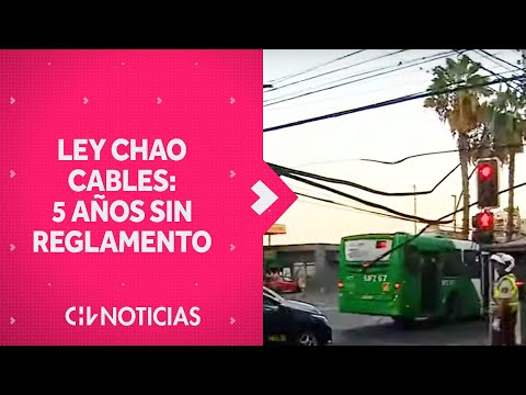 LEY CHAO CABLES cumple 5 años sin reglamento: ¿Cuál es la razón? - CHV Noticias