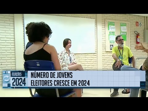 Eleições 2024: Número de jovens eleitores cresce em 2024