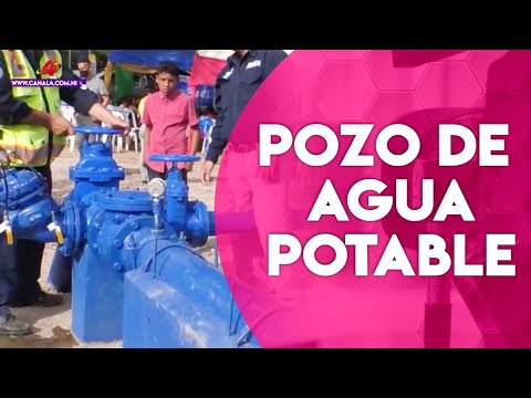 Gobierno Sandinista inaugura pozo de agua potable en el municipio de Estelí