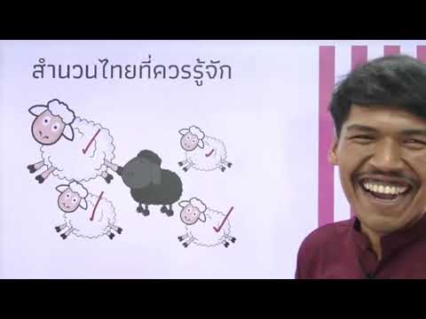 ภาษาไทยป.6(สำนวนสุภาษิตคำพ