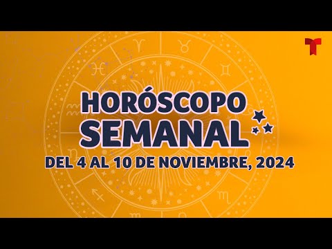 Horóscopo Semanal: 4 al 10 de noviembre del 2024 con un mal encuentro entre Venus y Neptuno