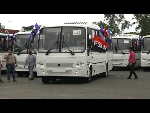 Entregarán nuevas unidades de buses a transportistas de Nicaragua