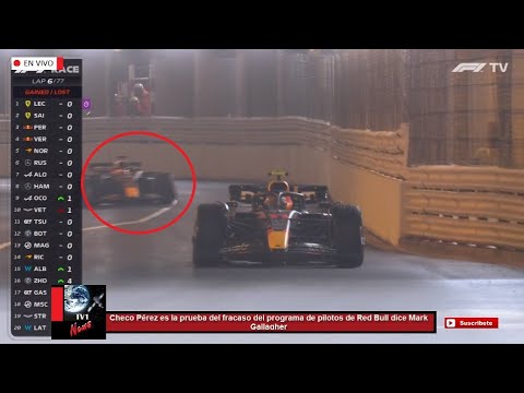 Checo Pérez es la prueba del fracaso del programa de pilotos de Red Bull dice Mark Gallagher