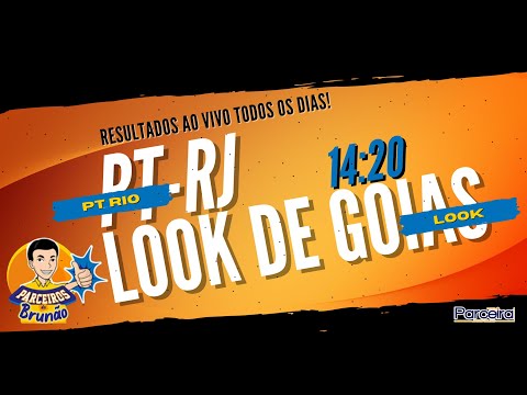 Resultado jogo do bicho ao vivo Parceiros do Brunão PT RIO 14h20 e Look Goiás 14h20 17/02/2024