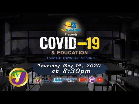 RJRGleaner Virtual Town Hall Meeting COVID-19 & Education @8:30pm