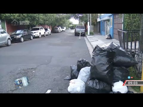 Posturas por tema de la basura en la capital