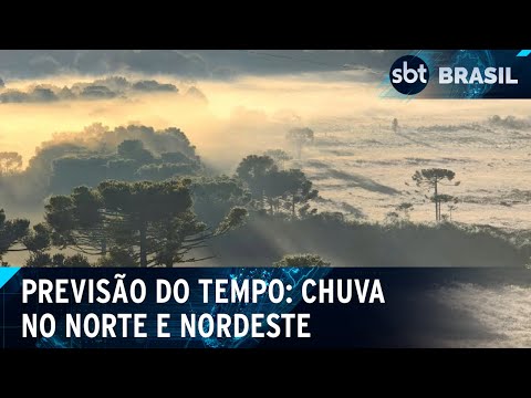 Chuva se intensifica na costa norte do Brasil | SBT Brasil (20/04/24)