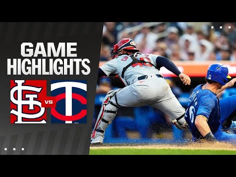 Cardinals vs. Twins Game Highlights (8/23/24) | MLB Highlights