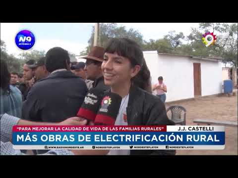 MÁS OBRAS DE ELECTRIFICACIÓN RURAL  - NOTICIERO 9