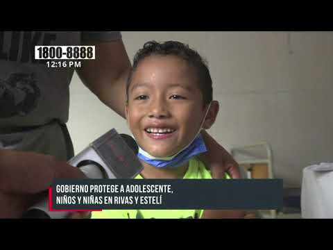 Inicia intensa jornada de vacunación a niños y jóvenes en Rivas - Nicaragua