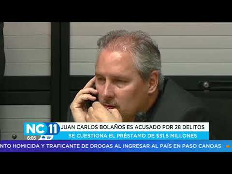 Fiscalía acusa a Juan Carlos Bolaños por caso Cementazo