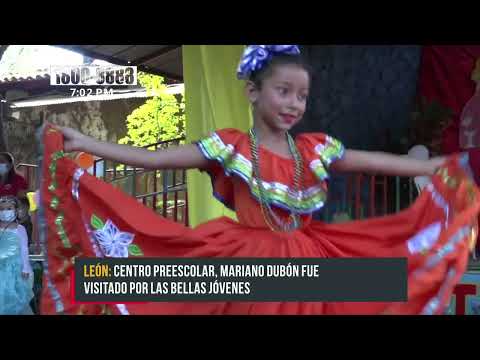 Miss Teen Nicaragua visita la Primera Capital de la Revolución, León