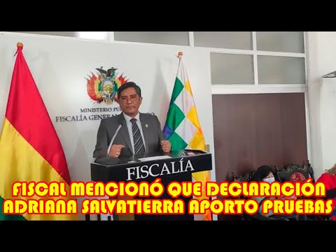 FISCAL MENCIONÓ DECL4RACIÓN ADRIANA SALVATIERRRA DA MUCHO APORTE A LA INVESTIGACIÓN DEL GOLP3...