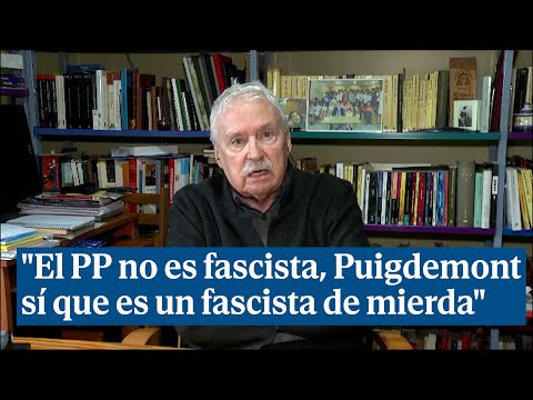 Leguina: El PP no es un partido fascista, Puigdemont sí que es un fascista de mierda