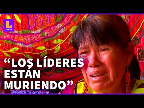 Lideresa indígena Olinda Silvano recibe amenazas de extorsionadores: Los líderes están muriendo