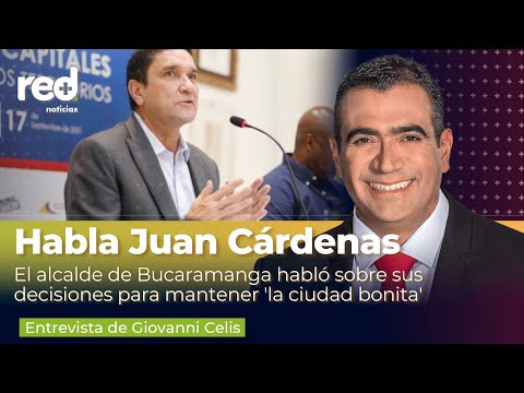 Juan Carlos Cárdenas habló de los retos que afronta en la Alcaldía de Bucaramanga | Red+