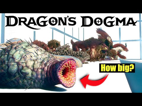 Dragon's Dogma 2: Monster Size Comparison