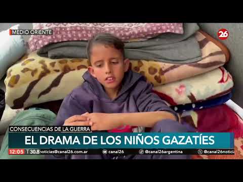 MEDIO ORIENTE | Más de un millón de niños precisa apoyo psicosocial en Gaza