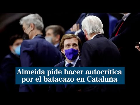José Luis Martínez-Almeida hace autocrítica y pide poner remedio al batacazo del PP en Cataluña