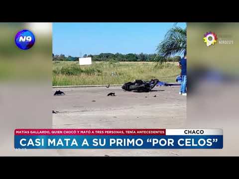 Matías gallardo, quien chocó y mató a tres personas, tenía antecedentes - NOTICIERO 9