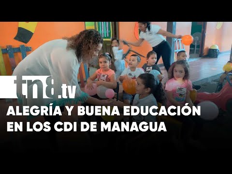 CDI San Antonio dio la bienvenida a niños y niñas del Distrito II de Managua